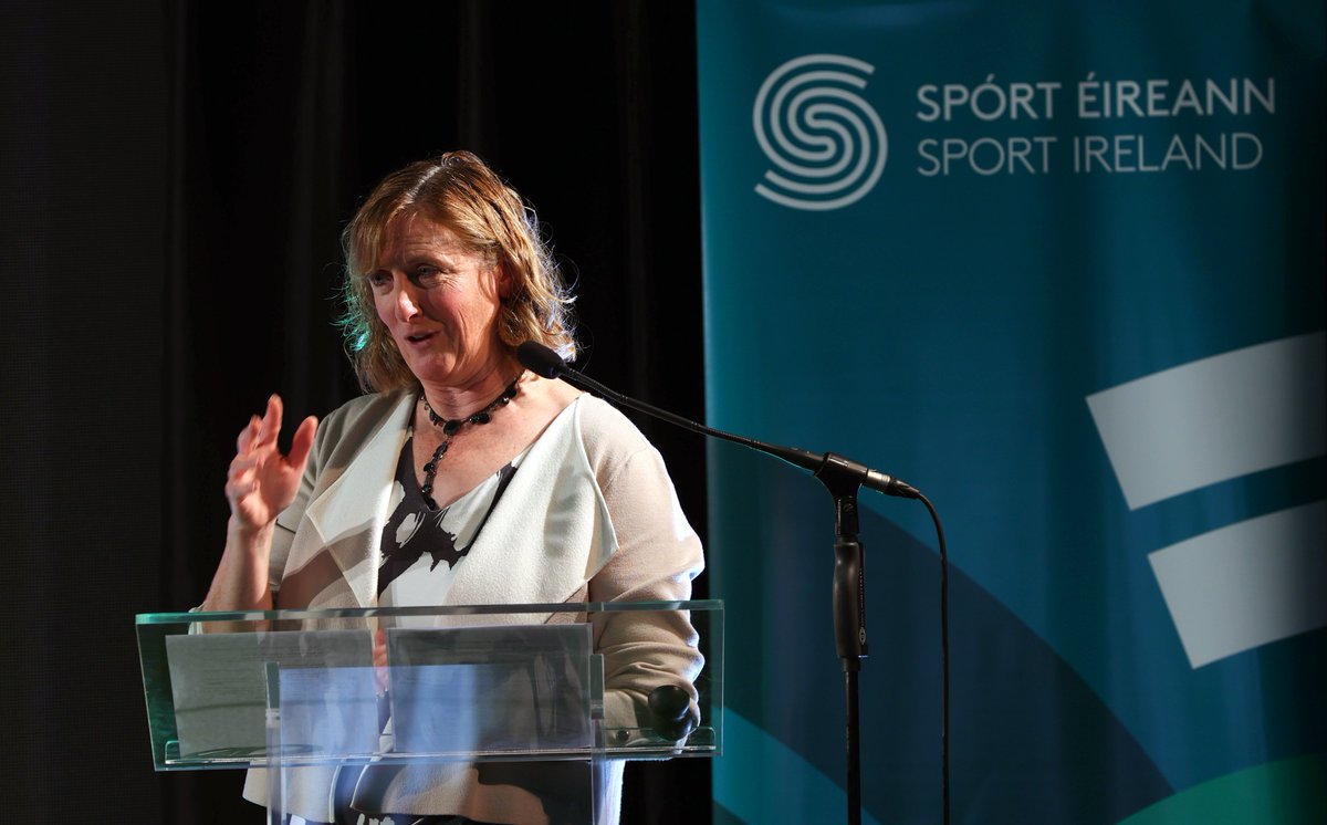 sportireland's tweet photo. Sport Ireland CEO Dr. Una May opens the Annual Governance Conference. Looking forward to the amazing panel of speakers today! 

#GoodGovernance https://t.co/TUWVmZyK5D