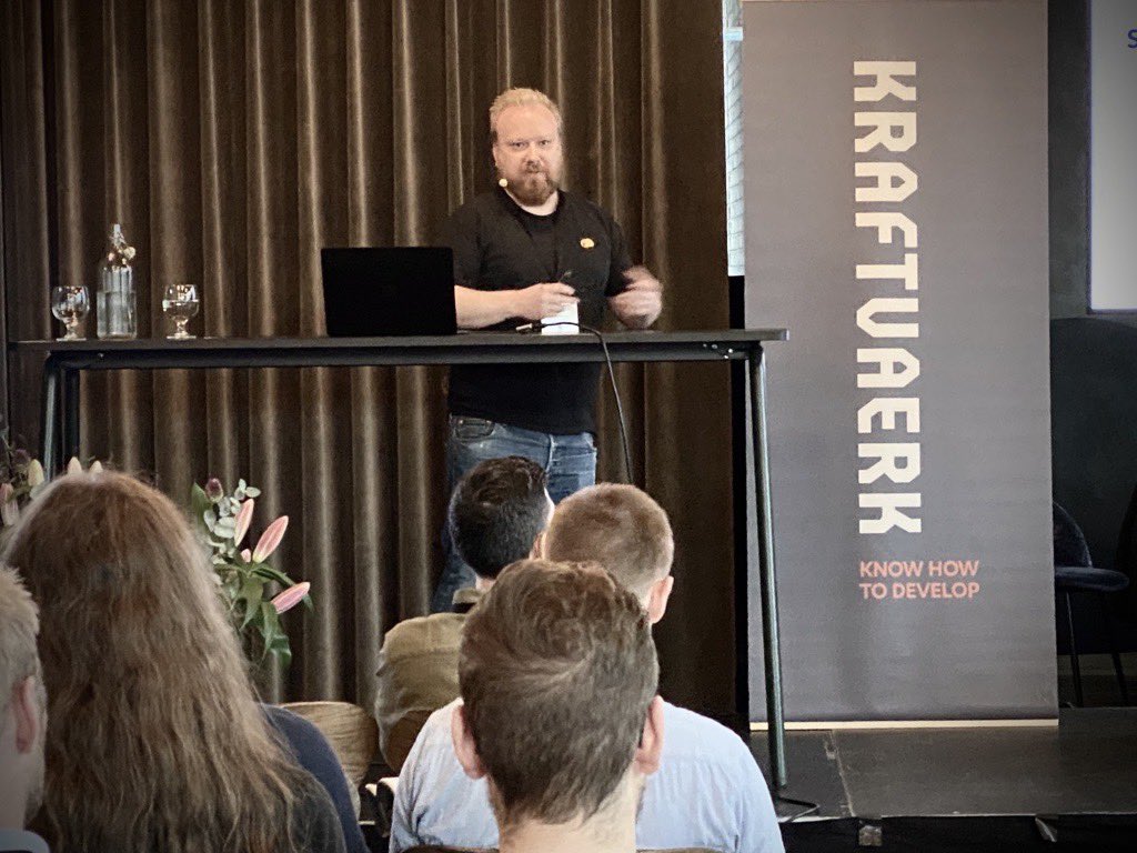 ‘Secrets Management’ is on the way… Maybe already next week 🤞🏼 <a href="/sitereactor/">Morten Christensen</a> talking about the latest and greatest in Cloud and heartcore <a href="/Umbdkfest/">Umbraco DK Festival</a>  #umbraco #umbdkfes