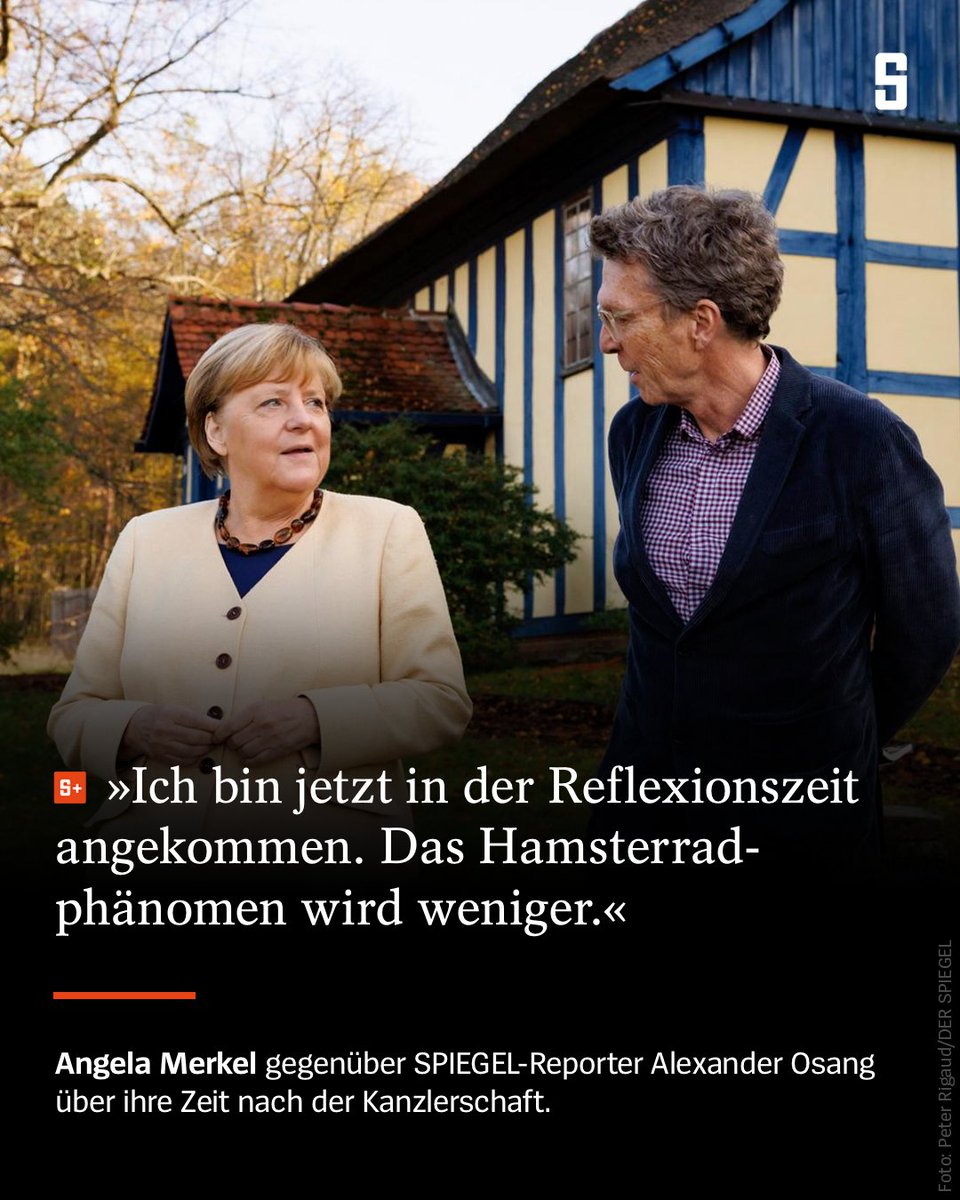 Was bewegt Angela Merkel? Unser Reporter Alexander Osang hat die Altkanzlerin ein Jahr lang begleitet. Lesen Sie hier das große SPIEGEL-Porträt (S+): spiegel.de/panorama/ein-j…
#angelamerkel #merkelsjahr