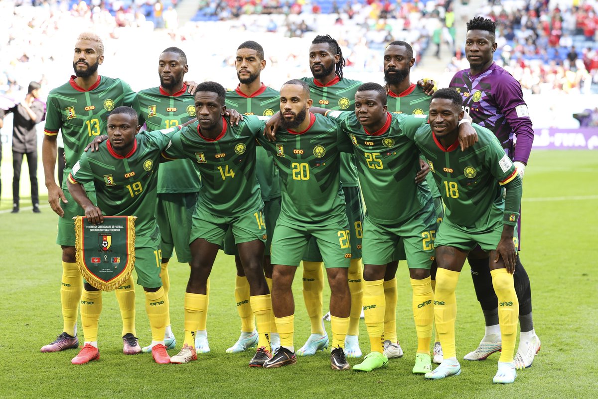 Jc_Bolt's tweet photo. ✔The wait for Africa's first goal at the world cup continues as Cameroon succumbs 𝟭-𝟬 to the Swiss army.
✔Africa's reps have now drawn two [2]⛔ and lost two [2]❌.
FT |  🇨🇭 Switzerland 𝟭-𝟬 🇨🇲 Cameroon 🇨🇲 |

#AfricaPredict  #tipsForYou 🇶🇦 #Qatar2022  #FIFAWorldCup https://t.co/ostHMdb0g5