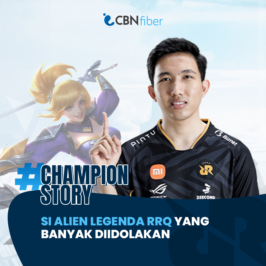 di_cbn's tweet photo. [#ChampionStory]

Pro player yg lekat dengan hero Kagura ini sudah banyak mencetak prestasi di skema kompetitif Mobile Legends. #ChampionStory minggu ini kita kenalan dengan RRQ Lemon!!

#CbnFiber
#RRQLemon
#RRQHoshi
#mobilelegends https://t.co/gXuNoq0FRP