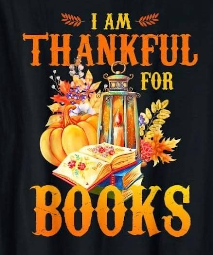 BohanBecky's tweet photo. And many more things, of course.

Have a thankful day!

#thankful #bookish #thanksgiving https://t.co/pFFpnC1l5k