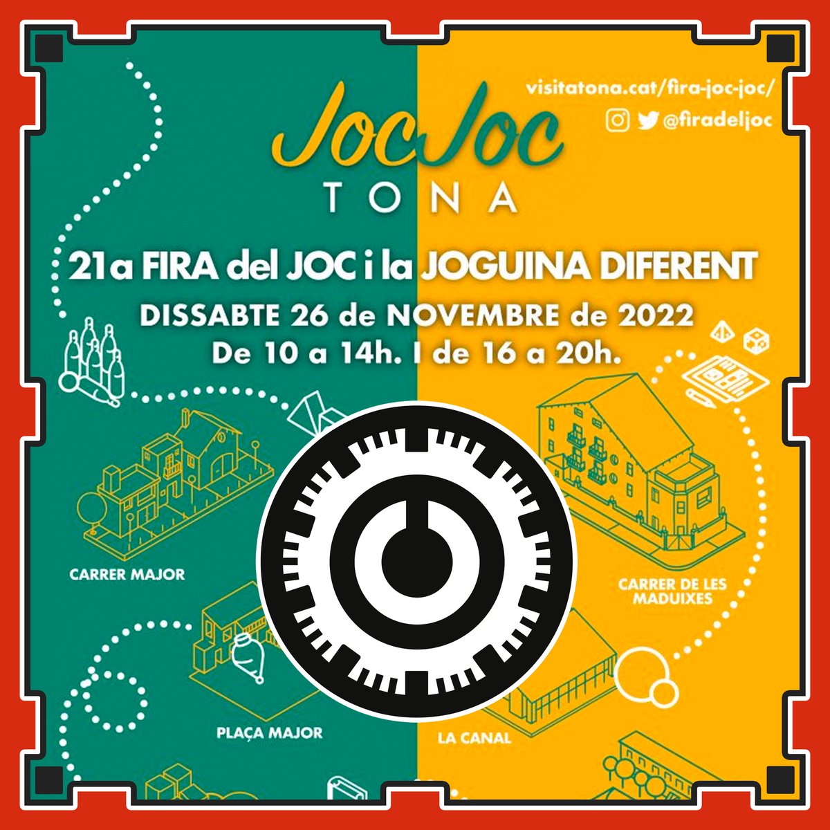 Iknatius's tweet photo. Per si de cas us vau perdre el @DAUBarcelona el passat cap de setmana, aquest dissabte serem a @firadeljoc de Tona mostrant, venent i signant Crack Its amb els companys de @EdicionsE . Us hi esperem! https://t.co/eVN2AUd5tY