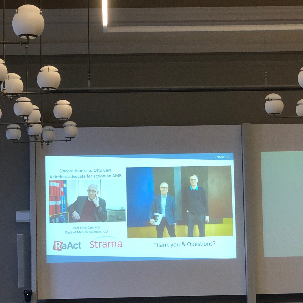 reactgroup's tweet photo. Much to learn at #UADays22.
From community engagement, to developing new antibiotics and impact of #AntibioticResistance in clinical reality.
 #WAAW https://t.co/DHrLPdXWwi