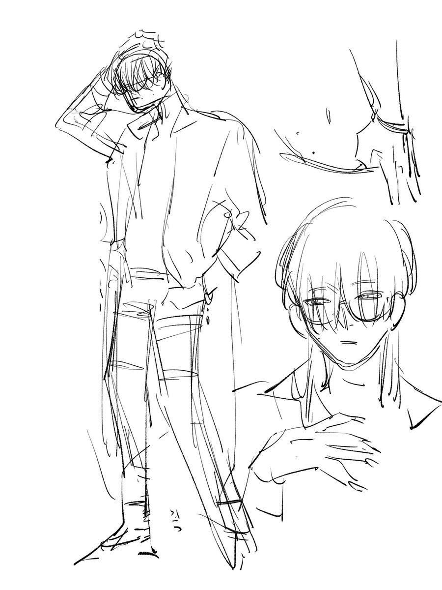 @sousakuTL 短髪の男難航しててグワアアアアアアアアアアアア 