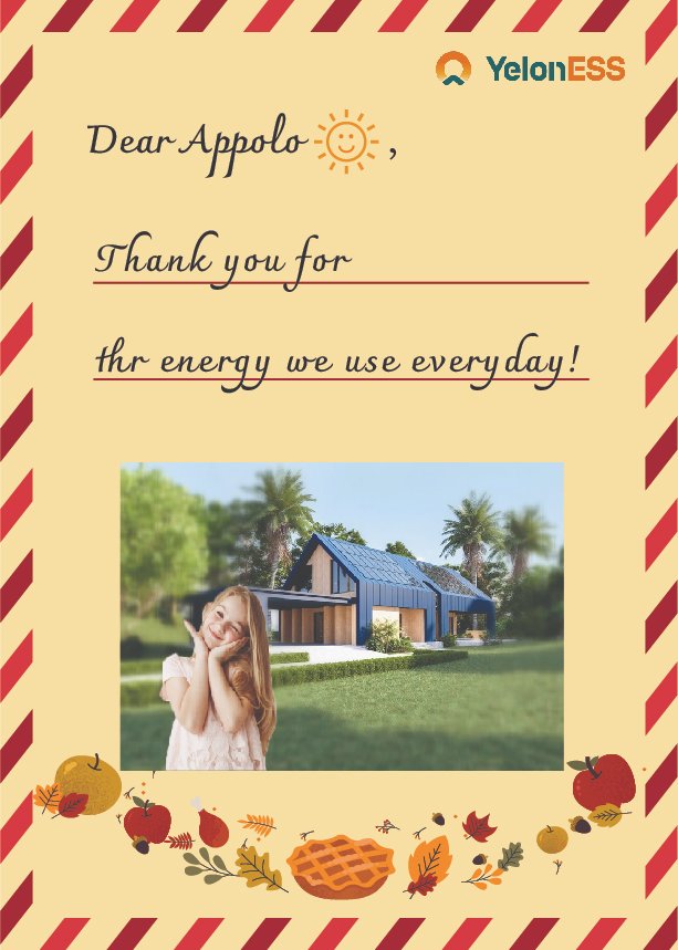 Yeloness's tweet photo. It's Thanksgiving! Thanks for the sunshine powering our world.
#Yeloness #Thanksgiving #solar #energystorage #BESS https://t.co/GWAoC1M56p