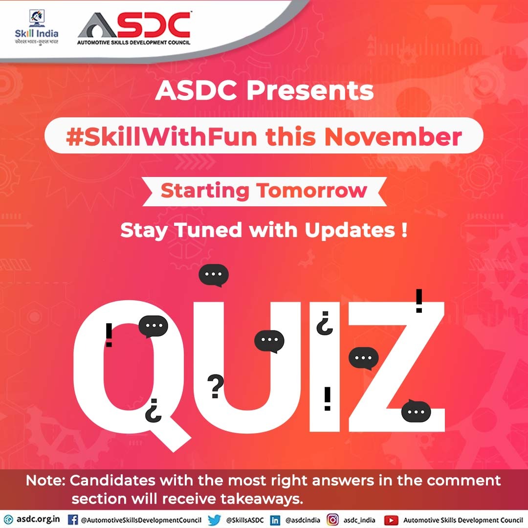 SkillsASDC's tweet photo. ASDC is back with another fun contest. Let's uplift skilling with #SkillwithFun this month, be ready for old school games and stay tuned on our social media platforms. Participants with the most right answers will receive surprise gifts from ASDC.
#win #gifts #contestalert https://t.co/ywhKqwMxUk