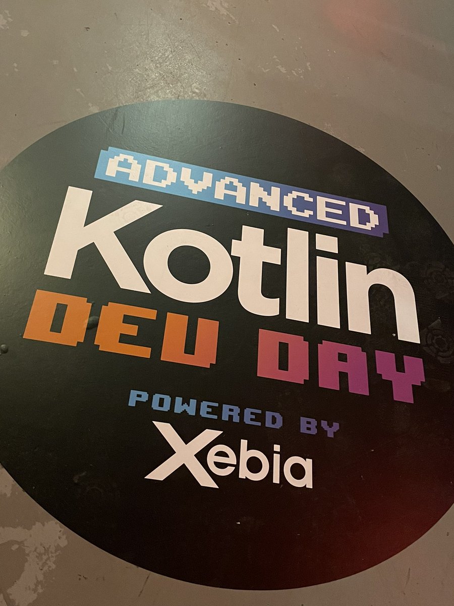 DayKotlin's tweet image. Advanced Kotlin Dev Day is well underway. We’re loving the energy! ⚡️