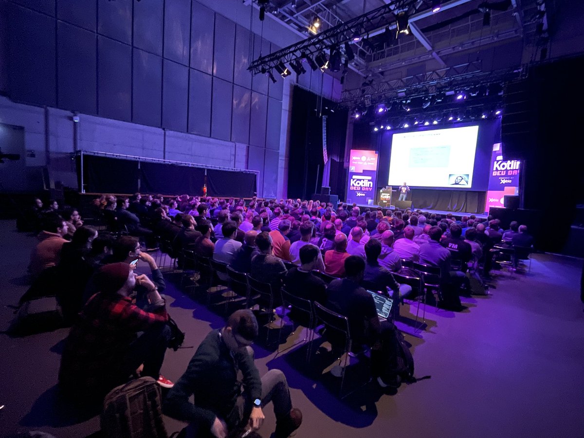 DayKotlin's tweet image. Advanced Kotlin Dev Day is well underway. We’re loving the energy! ⚡️
