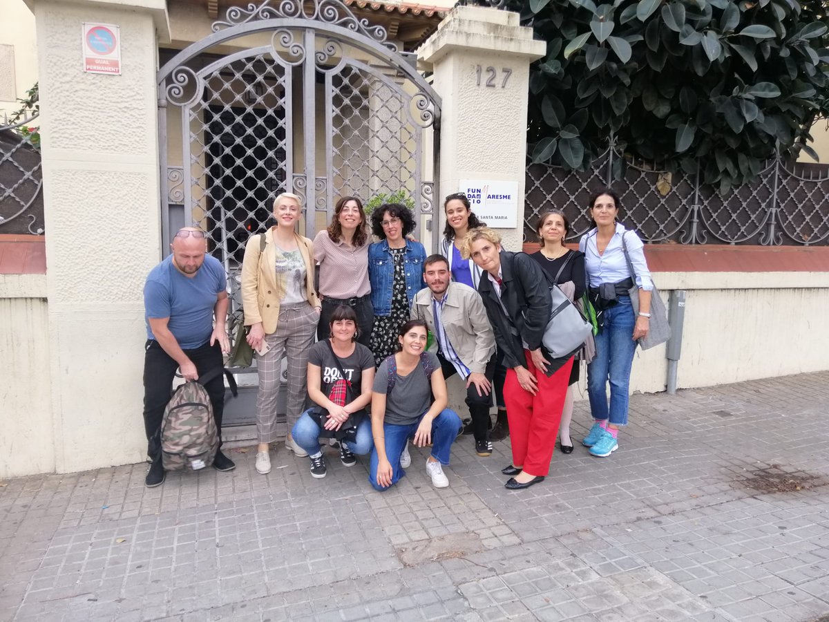 SBCBarcelona's tweet photo. We continue in the DIMCARE transnational mission in Mataró!
A few days ago we visited the projects of Fundació Hospital and @FundacioMaresme, to learn about the challenges and opportunities that digitization brings.
We share the reality of healthcare organizations internationally https://t.co/MTTiy1eAIf
