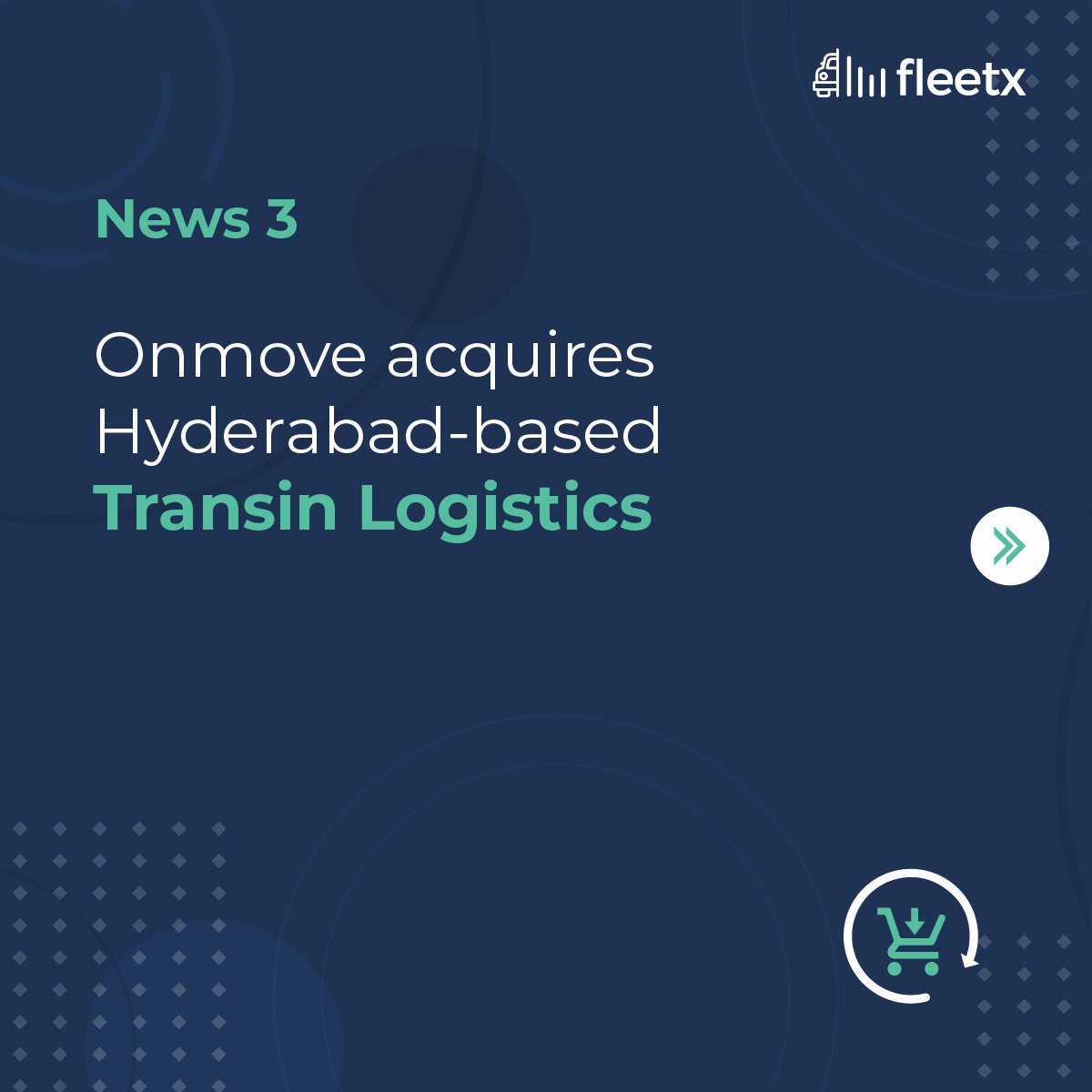 fleetx_io's tweet photo. Weekly dose of logistics news
#logisticsnews #fleetmanagement #fleetx

Companies in spotlight
A.P. Moller - Maersk, Reliance Industries Limited, Onmove (Zast Logisolutions Pvt. Ltd.) , TransIn Logistics https://t.co/M9hWWyioeX