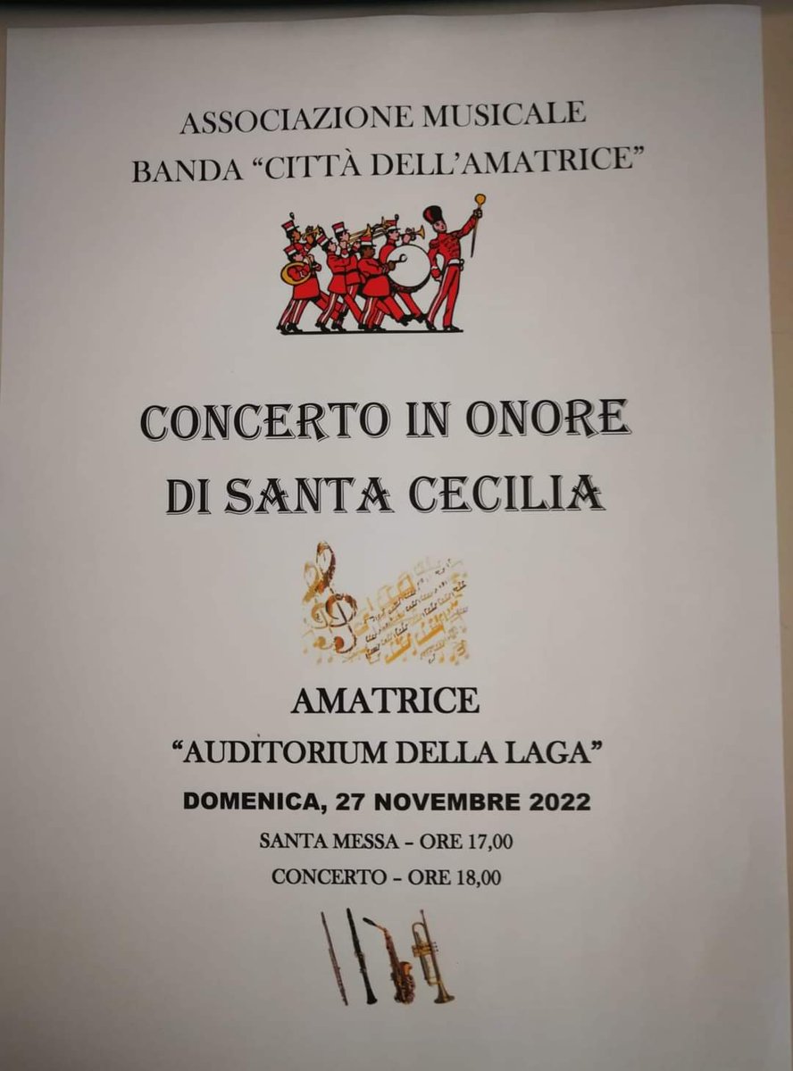 #Amatrice #CasadellaMusica