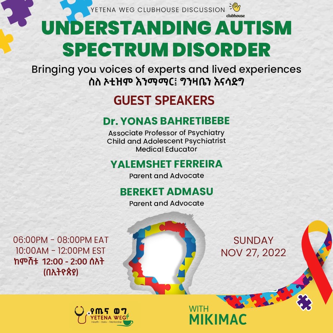 📌Weekend with #YetenaWeg, you don’t want to miss❗️
Check us out 👇🏾

📌CME webinar Sat  Sun #CH #HealthandJazz about #Autism