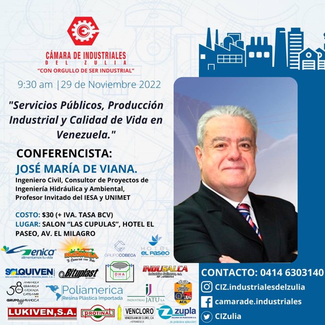 <a href="/pavohenry/">Henry Perez</a> <a href="/Conindustria/">Conindustria</a> <a href="/fedecamarazulia/">FEDECÁMARAS ZULIA</a> <a href="/consecomercio/">Consecomercio</a> <a href="/ACIL_oficial/">ACIL</a> <a href="/solquiven_ca/">SOLQUIVEN C.A.</a> <a href="/ViveMarmoca/">Marmoca</a> <a href="/BITUPLASTCA/">Bituplast,c.a</a> <a href="/FundGrupLukiven/">Fun. Grupo LUKIVEN</a> <a href="/ZuplaWeb/">Zuliana de Plásticos</a> <a href="/indusalca/">Industrias Salineras</a> <a href="/LPacomela/">Lacteos Pacomela</a> <a href="/grupo_cobeca/">GRUPO COBECA</a> <a href="/CezimarC/">CEZIMAR</a> @CamaraMaracaibo <a href="/CAICOCC/">CAICOCCABIMAS</a> <a href="/ucezempresarial/">UCEZ</a> <a href="/airtekinternet/">Airtek | Es Internet</a>
