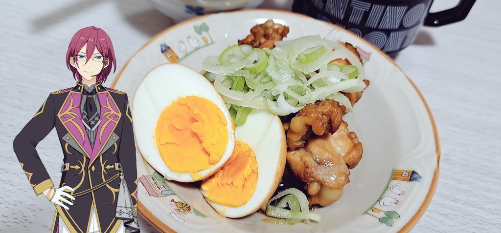 「どんなに忙しくても食事は摂ってくださいねって言ってくれた茨 」|ぱぴぃ吉田🍡のイラスト