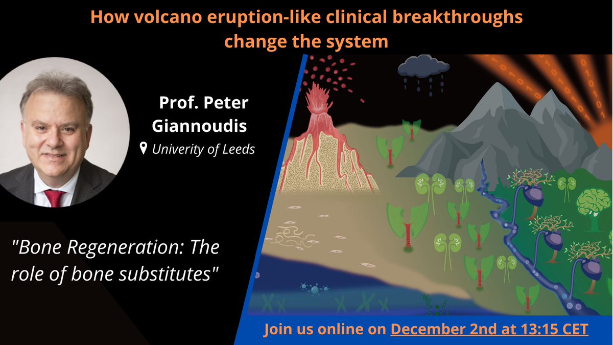 📢KEYNOTE SPEAKER ALERT! 

We are proud to announce that Prof. Peter Giannoudis (<a href="/PeterGiannoudis/">Prof Peter Giannoudis MD, PhD, FRCS, FACS, MBE</a>) is joining the 2022 BSRT Symposium as a keynote speaker with an exciting lecture on "Bone Regeneration: The role of bone substitutes". 

More info below 👇🏼 Don't miss it!
