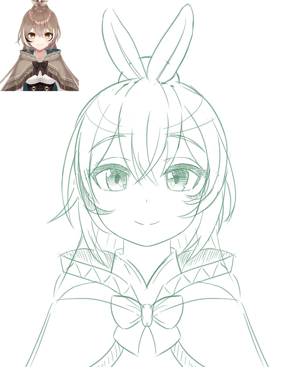 SymStuff's tweet photo. Mumei study sketch.
Eventually want to draw her for real. :P https://t.co/ZguU7h5a7U