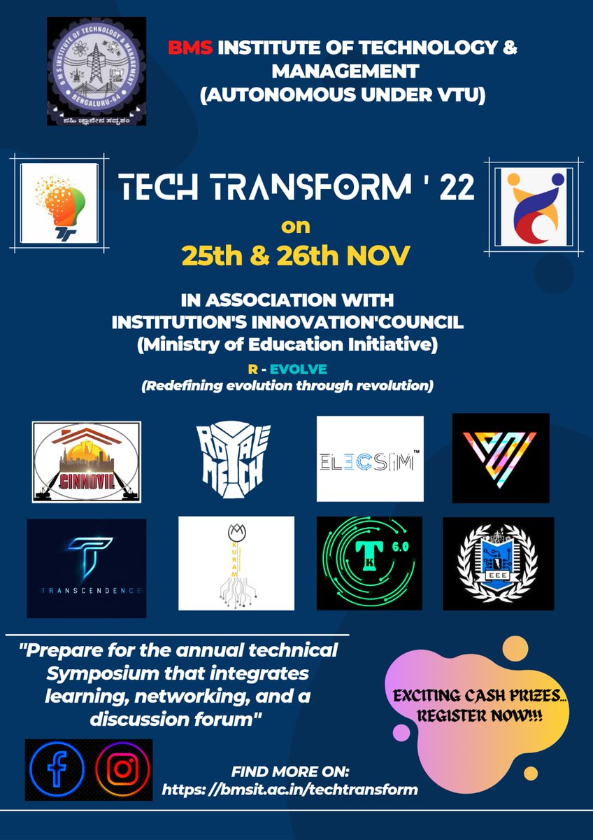 BMS Institute of Technology and Management tweet media