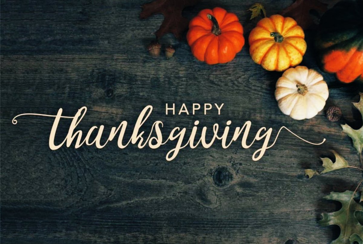 Wishing you all a harvest of blessings, good health, and good times. Happy Thanksgiving, from our Area Ambulance Service family to yours.