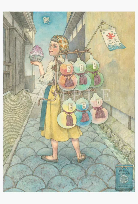 ポストカード作りました来年の個展に向けて、またグッズを少しずつ増やしていく予定ですまずはポストカード4点を追加しました! 