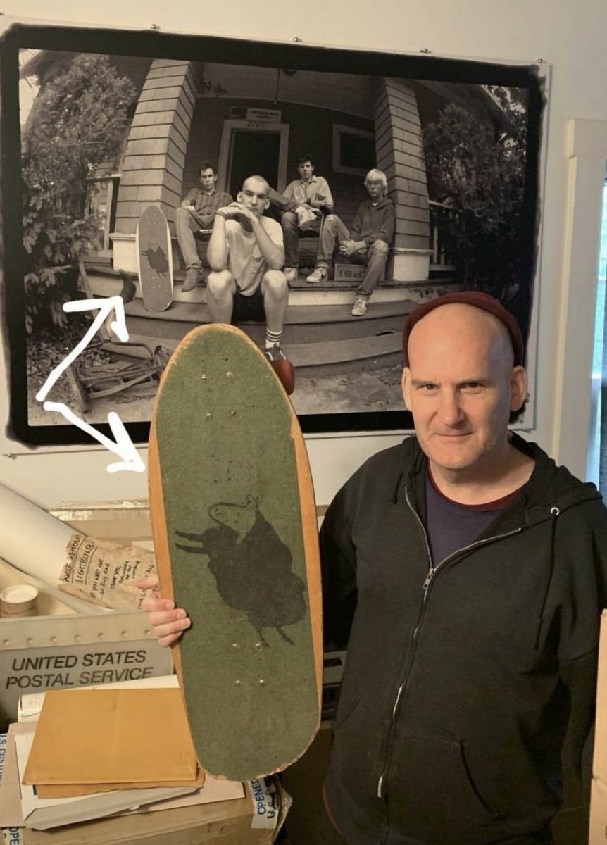 rocknrollscars's tweet photo. Ian MacKaye. Pic: Tony Hawk. https://t.co/xhCvDQuz3v