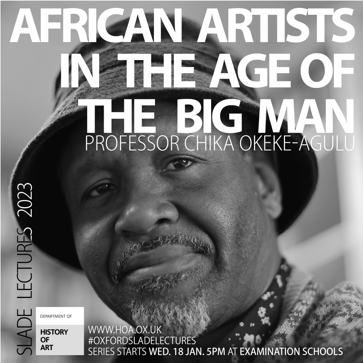 Announcing the University of Oxford Slade Lectures for 2023. Details to follow. #oxfordsladelectures #oxfordarthist