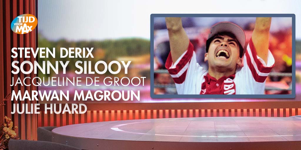 Vandaag in #TijdvoorMAX (op NPO 2!):

📕 Sonny Silooy over de biografie die over hem is geschreven.

📕 Steven Derix over het boek van de Oekraïense president Zelensky.

📸 Marwan Magroun is uitgeroepen tot fotograaf des Vaderlands.

📺 Vanmiddag om 17.10 uur op NPO 2.