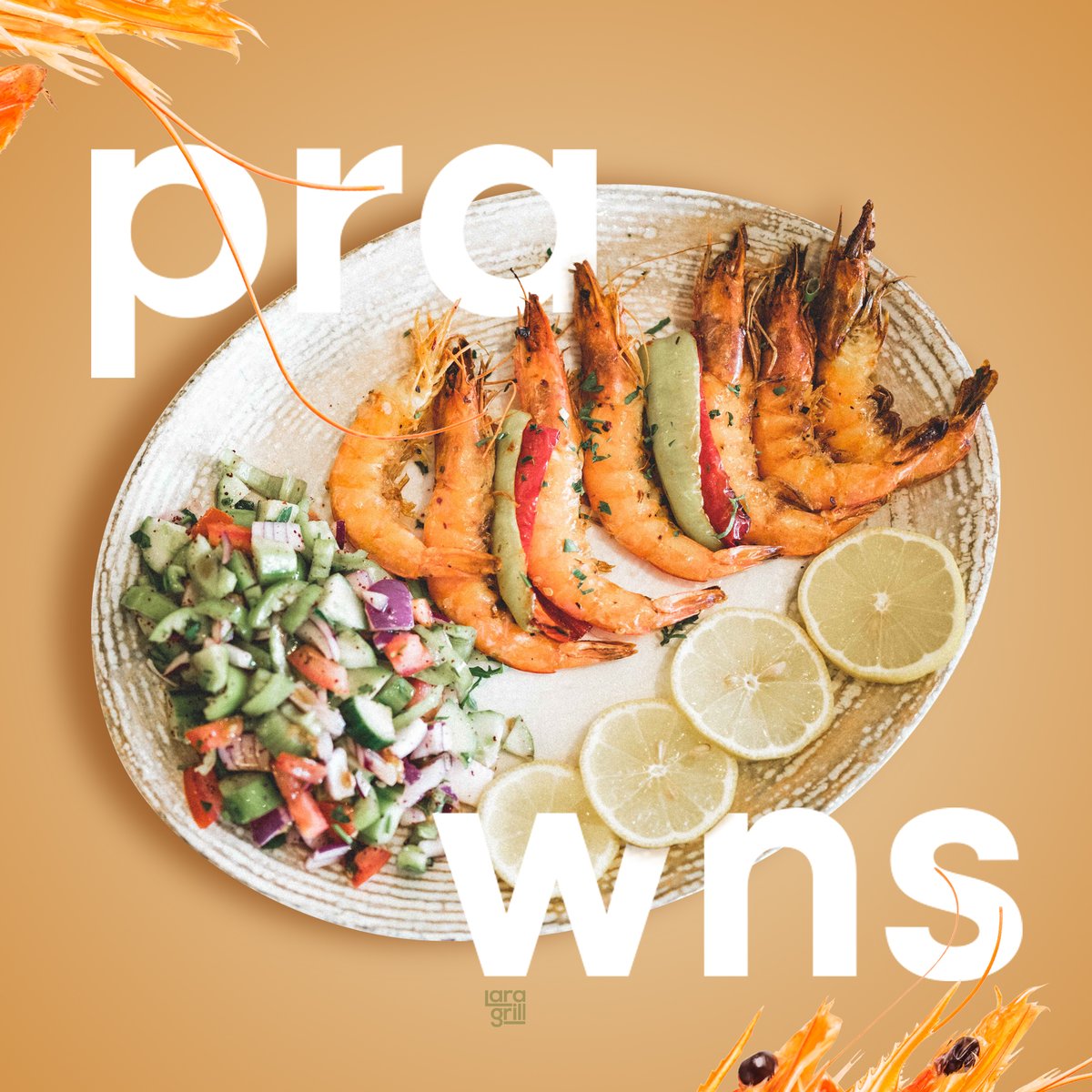 Lara Grill's crispy king prawns sautéed in butter served with salad and lemon slices.🍋🍤
.
#laragrill #restaurant #dagenham #prawns #turkishfood #turkishcuisine #turkishkitchen #london #toplondonrestaurants #londondining #londonfoodblogger #londonfoodguide #infatuationlondon