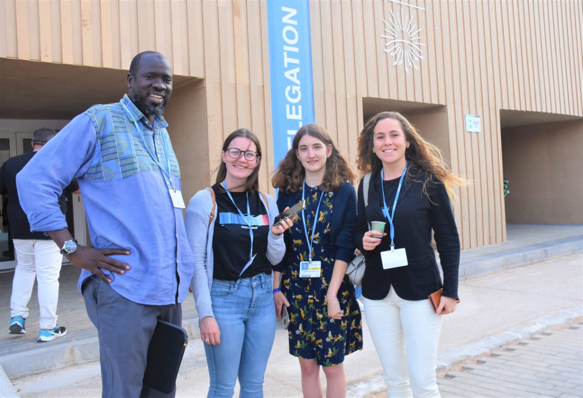 Throwback to meeting Ousmane from <a href="/future_climate/">Future Climate for Africa (FCFA)</a> at #cop27 and facilitating interviews with the #COPCAS team back in the UK at <a href="/WalkerInst/">Walker Institute</a> <a href="/ChloBrim/">Chloe Brimicombe</a> <a href="/FerrandoNerea/">Nerea Ferrando</a> thanks for your time Ousmane! Great insight
