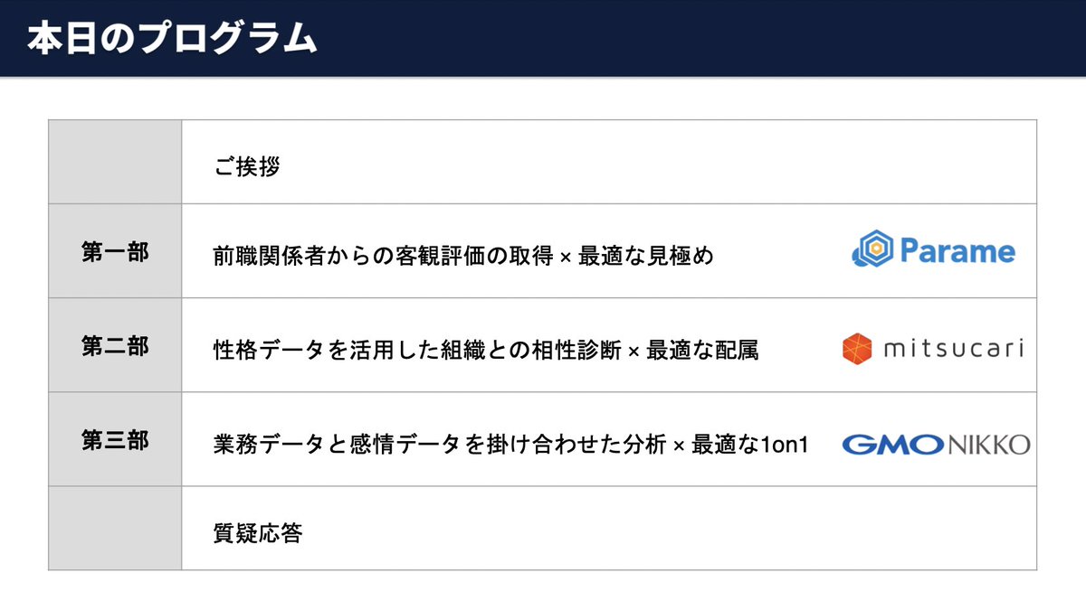 don_nakao_'s tweet photo. 【定着率にお悩みの人事・経営者の方へ】
明日25日(金)正午から、HRテック3社共催ウェビナーを開催します！
テーマは『効果的なオンボーディング施策』😲

長期定着に繋がる3社分のノウハウをココだけで惜しみなく公開！
もう出ては入れてを繰り返す必要はありません⚠️

↓↓当日の資料をチラ見せ↓↓ https://t.co/v6rcjRzXIn
