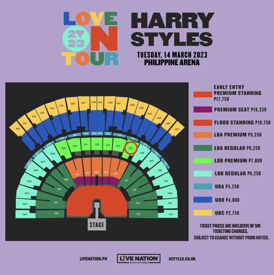 frvrbangtans's tweet photo. @ItsCamilleJA ‼️ FOR SALE ‼️

LOWERBOX B PREMIUM SECTION 215 TICKETS
QTY: 2 PCS
PRICE: PHP14,200 (PHP 7,100 EACH)
*Original Price + Online Fee

RFS: got better seats

DM me for details! 😊

#HarryStyles  #harrystylestickets #wrs #lfb #wtb https://t.co/cHMku8HlBj