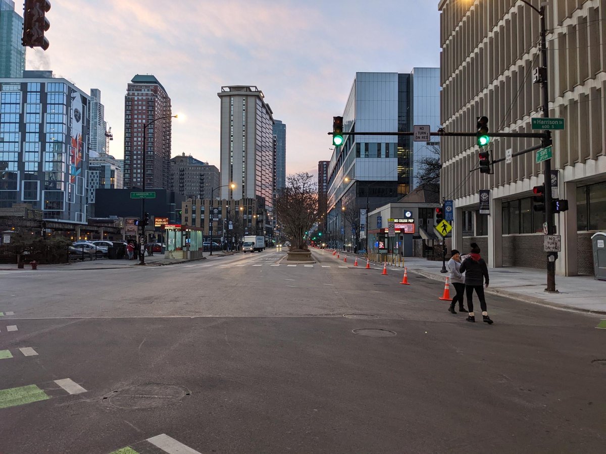 ChiParade's tweet photo. Calm before the storm. Participants getting ready, volunteers are taking their spots, and a beautiful sun is rising. Happy Thanksgiving! #ChiParade
How to watch the parade today: https://t.co/nahgL1i7Zw https://t.co/TajYQHqLfP