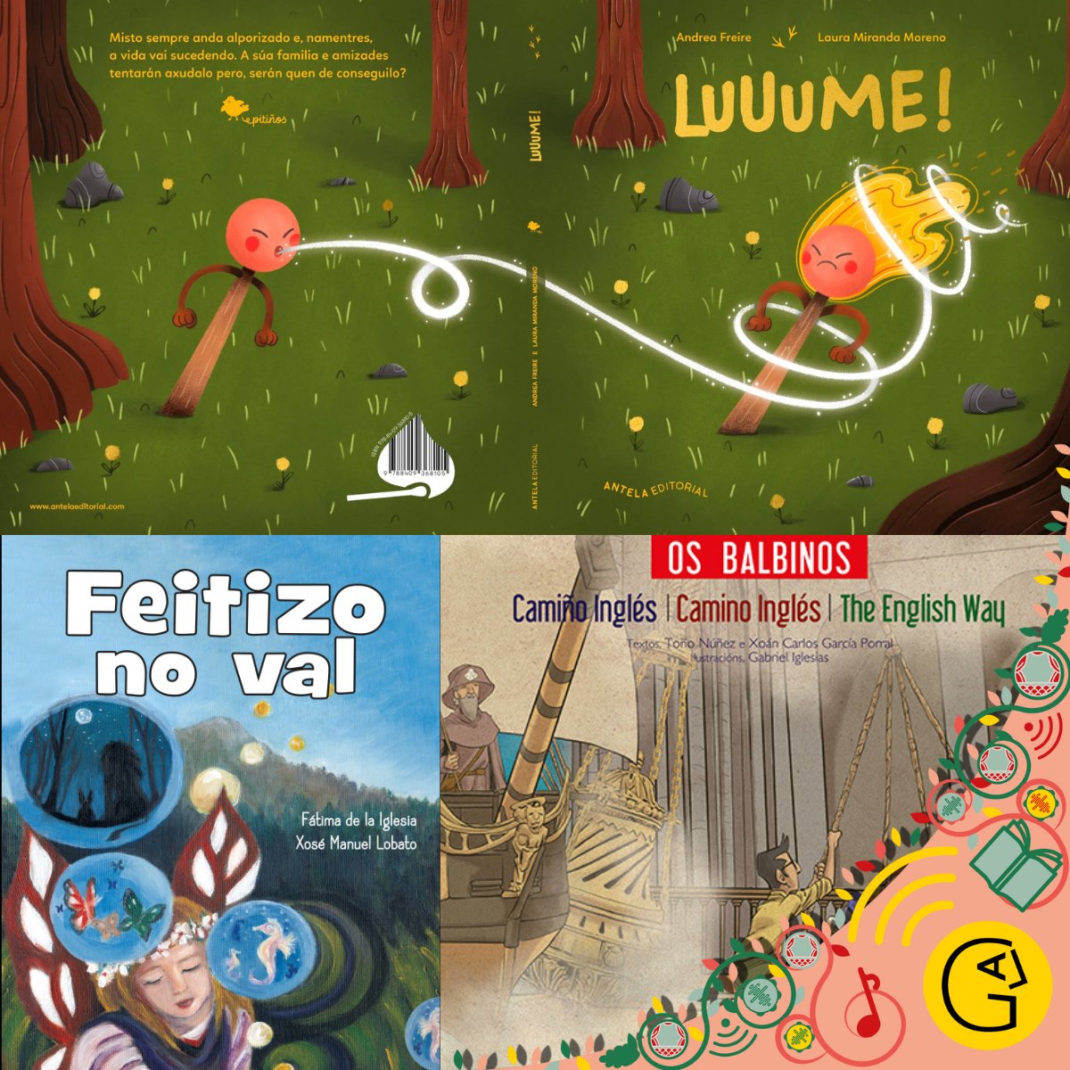 culturgal's tweet photo. #Axenda familiar:
✨Sen plan para a finde? Na #Culturgal2022 temos #programacióninfantil para todos os gustos: contacontos, cinema, música, teatro, ilustración, obradoiros...
📲Botádelle un ollo ao programa e vide desfrutar en familia!
https://t.co/JMxLrSeses
#Quefacer https://t.co/uVEHQvQ7J1