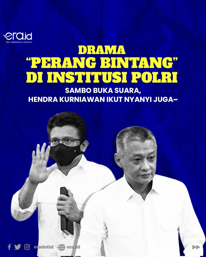 eradotid's tweet photo. DRAMA "PERANG BINTANG"

SAMBO BUKA SUARA, HENDRA KURNIAWAN IKUT NYANYI JUGA~ https://t.co/p7ZRVylw71