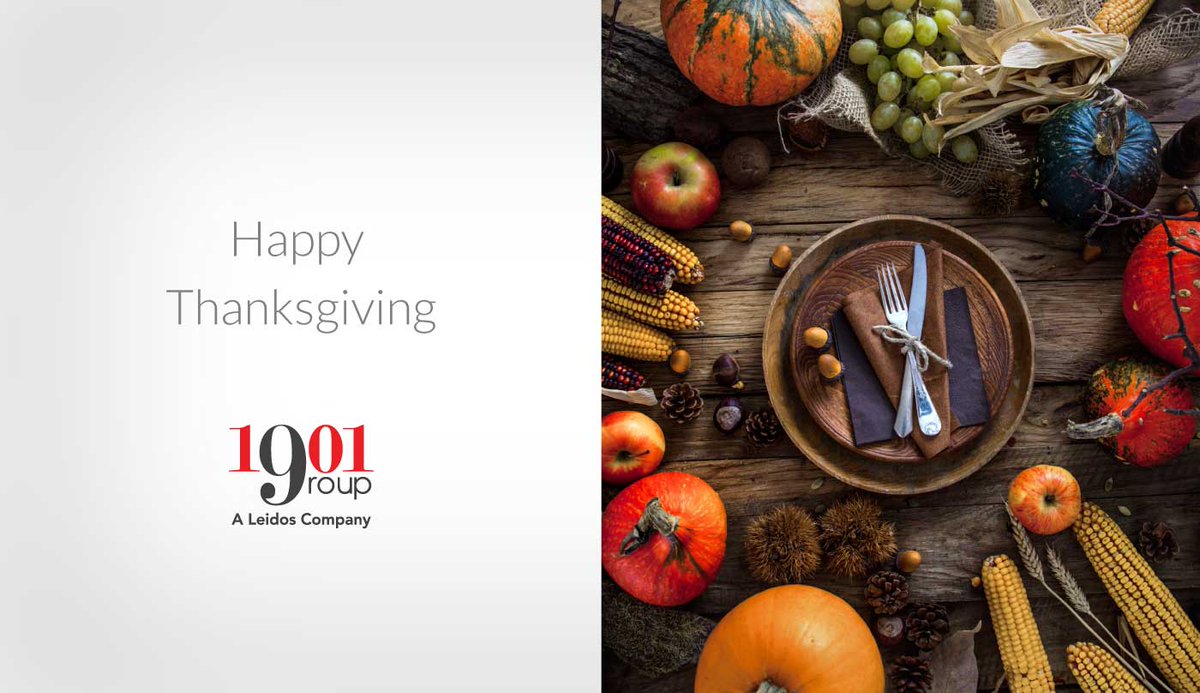 We would like to thank our employees, partners, and customers for the enormous support and well wishes in this time of gratitude. Happy Thanksgiving. <a href="/LeidosInc/">Leidos</a>