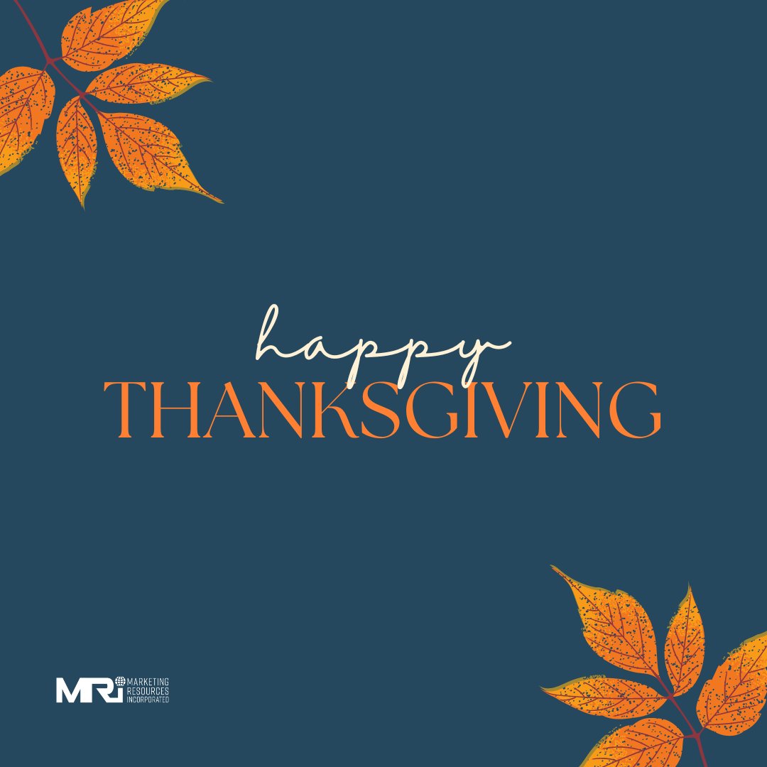 mktgresources's tweet photo. Happy Thanksgiving! We hope you're enjoying your day with friends and family. https://t.co/mkAhFMxkrJ