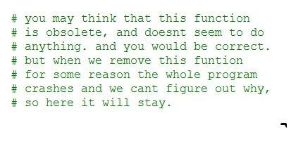 PR0GRAMMERHUM0R's tweet image. Whats the best thing you've found in code? : reddit.com/r/programmerhu…