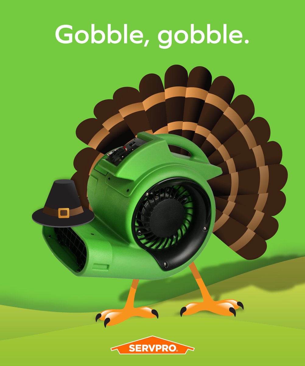 Happy Thanksgiving from all of us at SERVPRO.