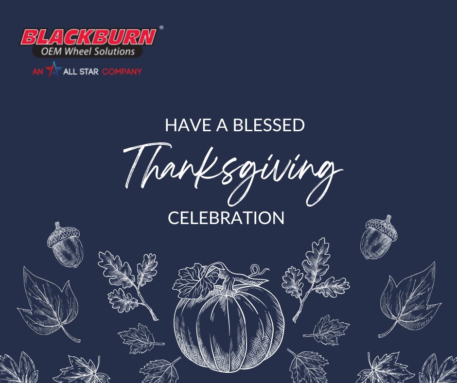 blackburnwheels's tweet photo. Happy Thanksgiving! https://t.co/DHe5Wdlmkz
