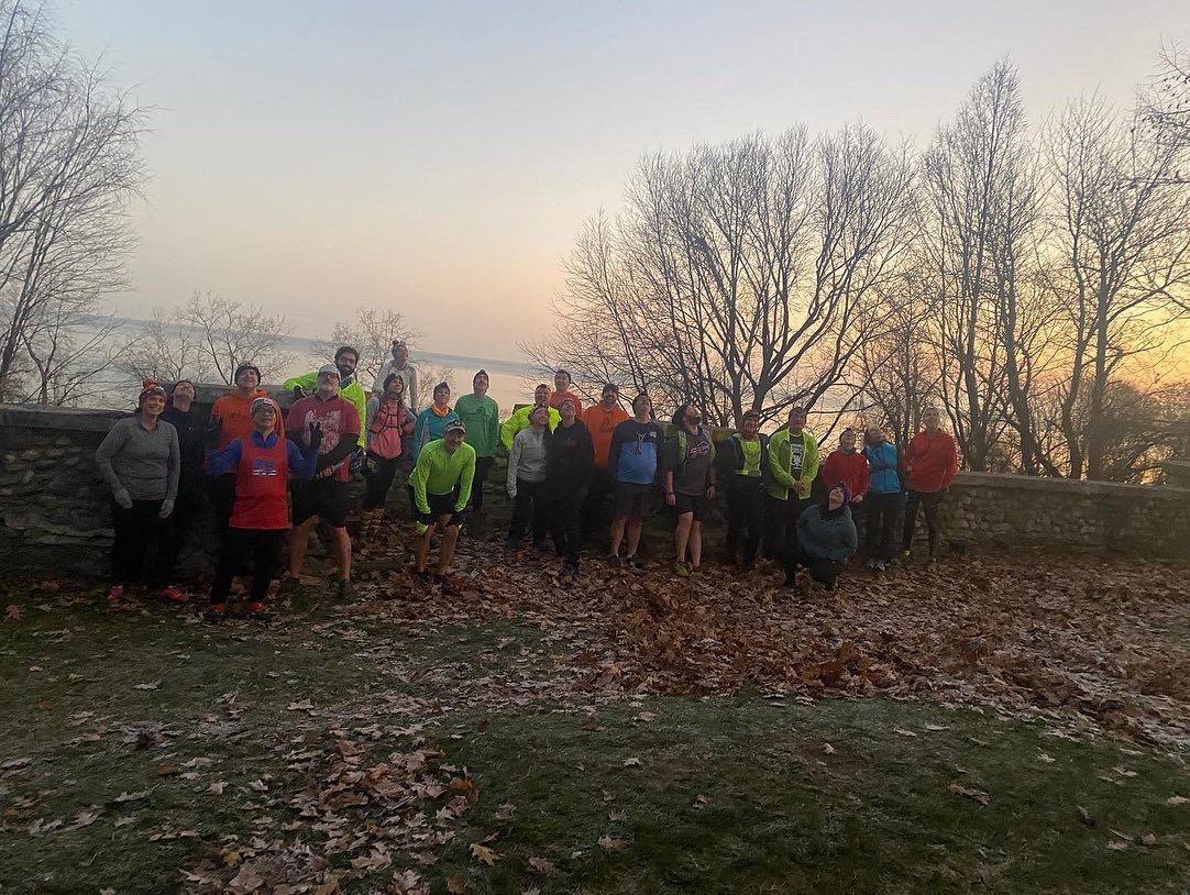 TrailsROC's tweet photo. So yeah. We ran! Happy Thanksgiving everyone!! #TrailsRoc https://t.co/wqcMhXDZKJ