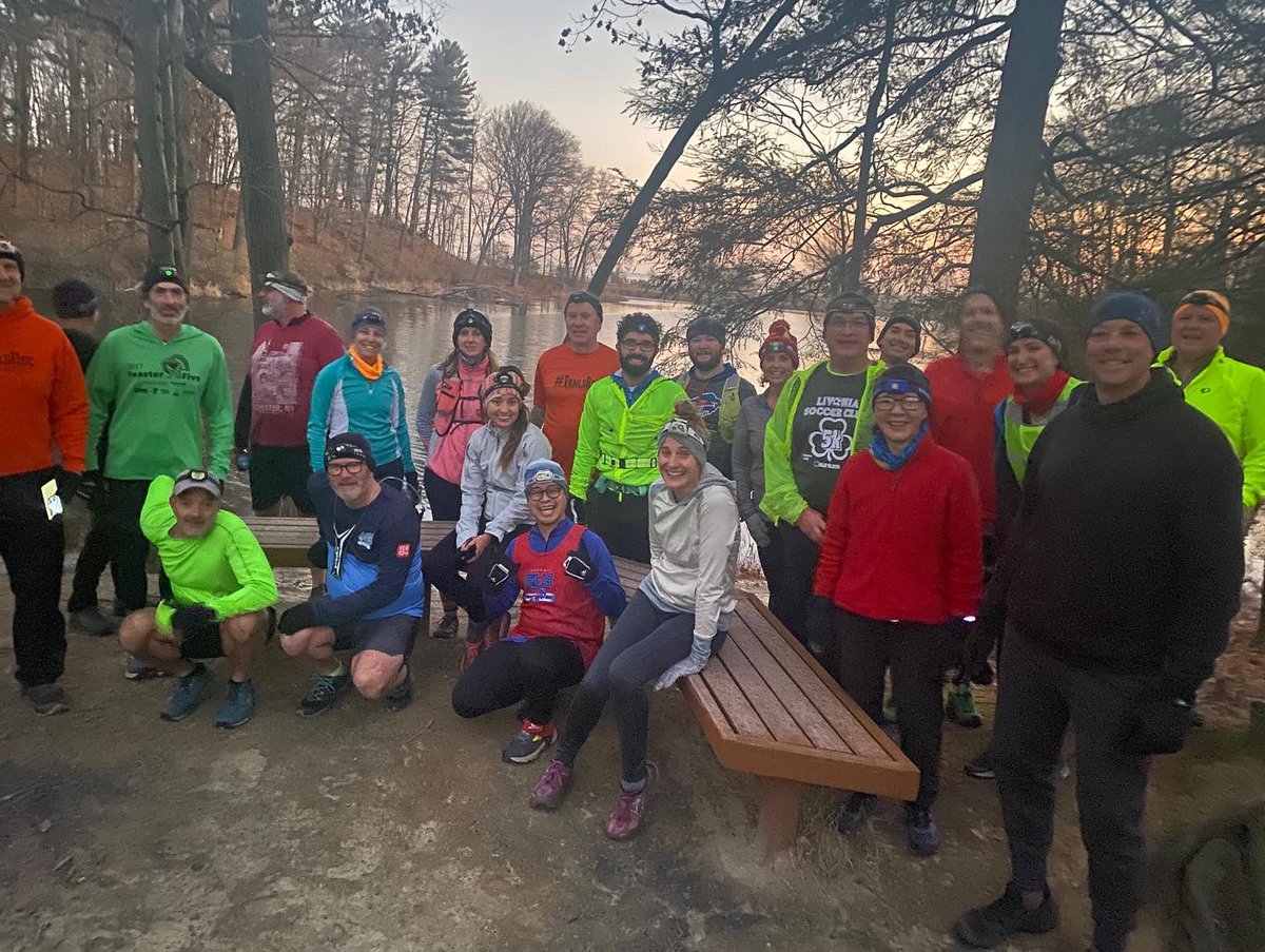 TrailsROC's tweet photo. So yeah. We ran! Happy Thanksgiving everyone!! #TrailsRoc https://t.co/wqcMhXDZKJ