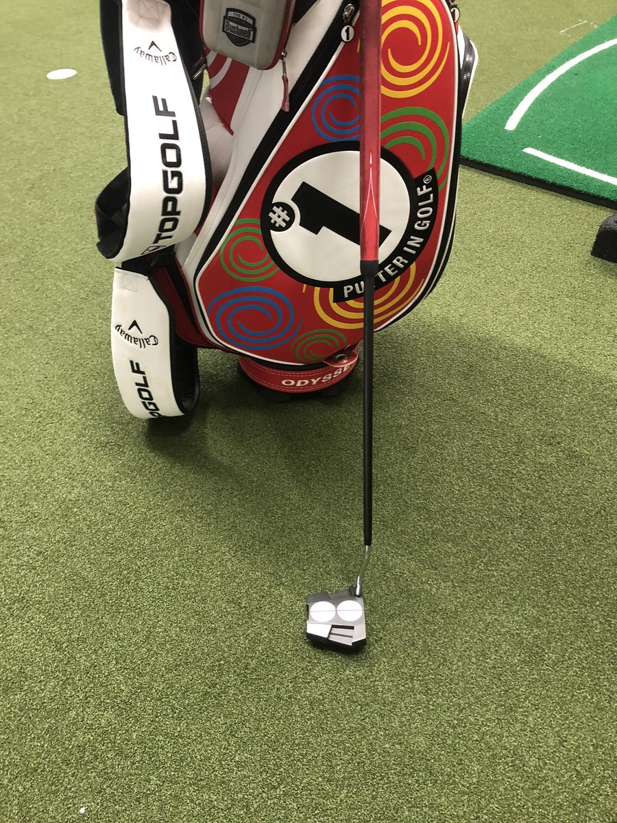 Loving my new odyssey 11 putter with <a href="/CarbonmacS/">CarbonMac Putter Shafts</a> such great feel and balance, thanks Ray for the fit👍👌