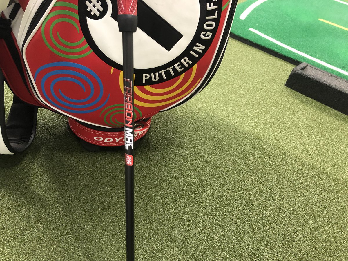 stu_manley's tweet photo. Loving my new odyssey 11 putter with @CarbonmacS such great feel and balance, thanks Ray for the fit👍👌 https://t.co/SuIoq2KcO3