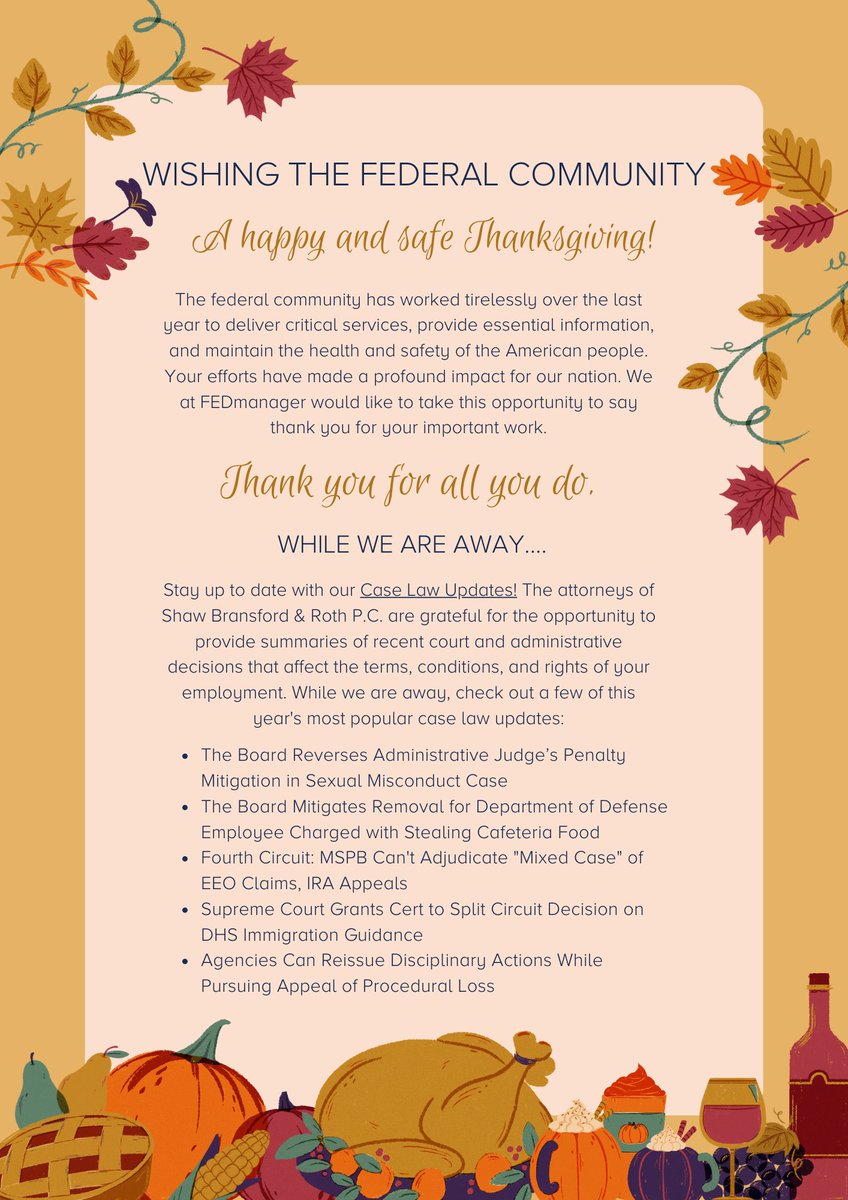 Extra Thankful Today!
Wishing Federal Communityt a happy and safe Thanksgiving
#Thanksgiving #Today #thankful #gratitude