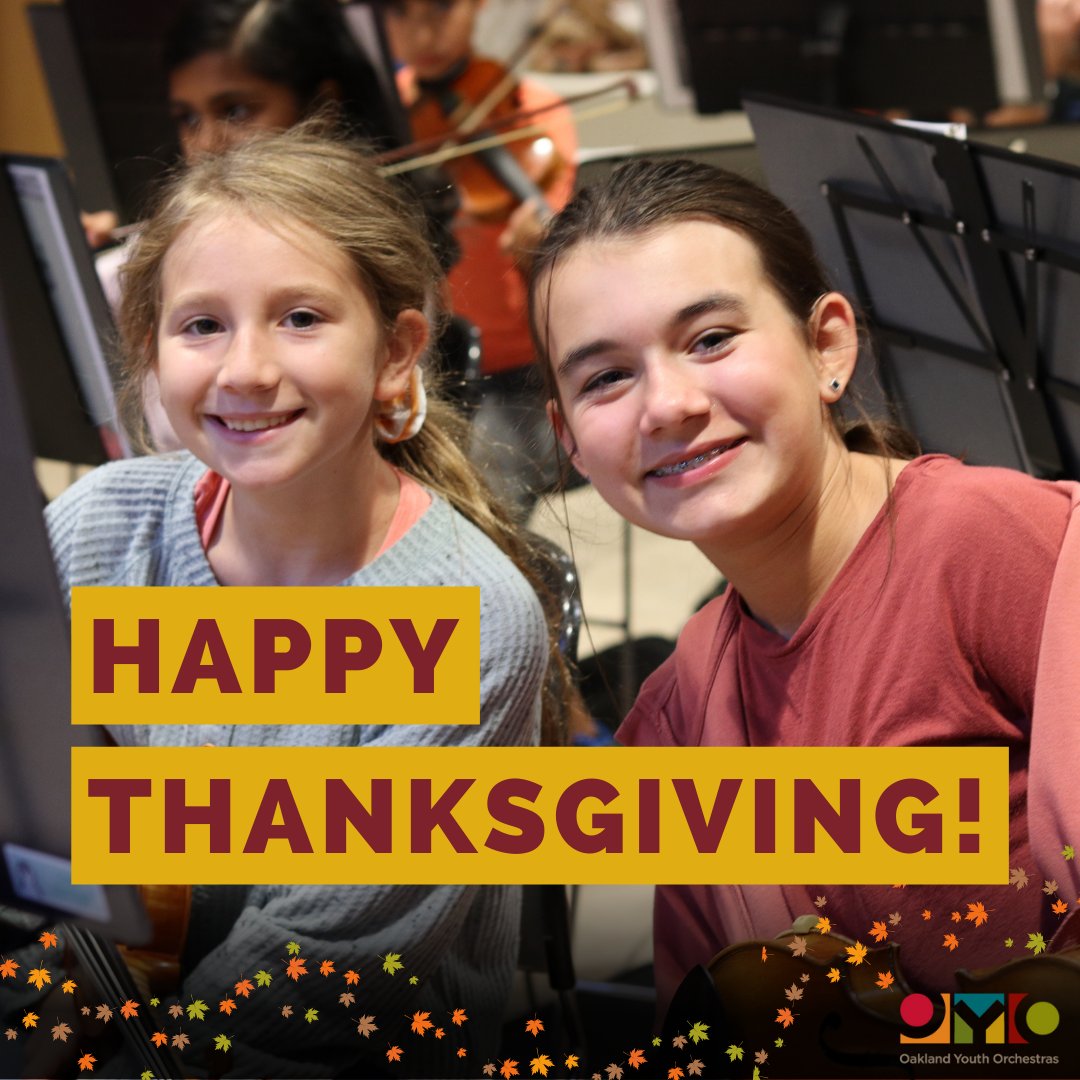 OYO_Michigan's tweet photo. Happy Thanksgiving, from all of us at OYO! We are so grateful for you - our students, parents, donors, and friends!

#HappyThanksgiving #Thanksgiving #Thanksgiving2022 https://t.co/CXXRWASnzP