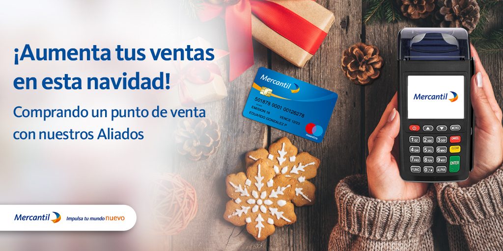 MercantilBanco's tweet photo. Contacta a cualquiera de nuestros aliados comerciales, consulta el precio, elige y compra el punto de venta que mejor se adapte a tu negocio. Más información visita https://t.co/VgqixL3lQz

#MercantilImpulsaTuMundoNuevo #MercantilBanco https://t.co/VwRmETZ0WA