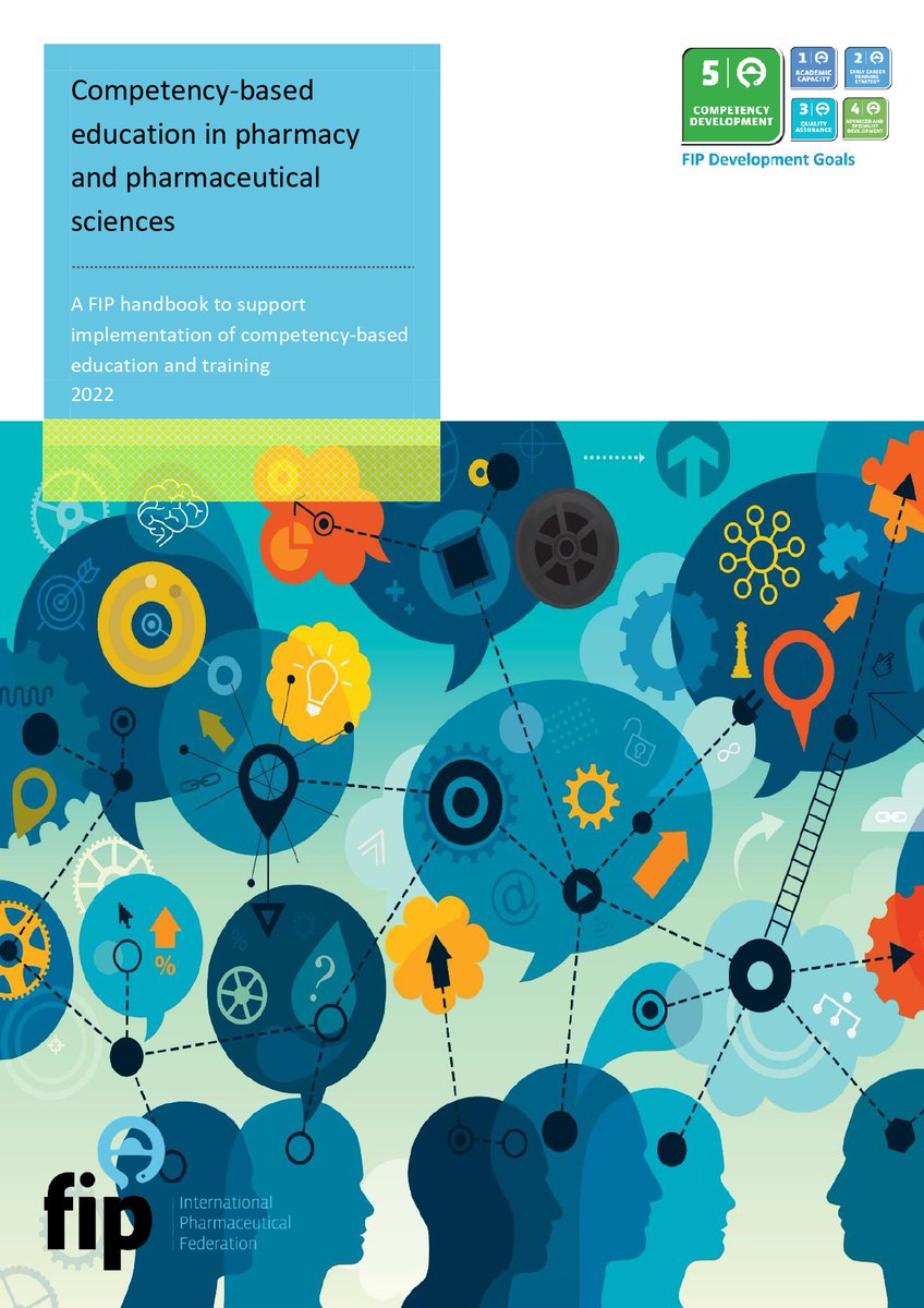 Competency-based education in #pharmacy &amp; #PharmaceuticalSciences is the subject of a new handbook for pharmaceutical educators &amp; trainers published by FIP today: fip.org/file/5338