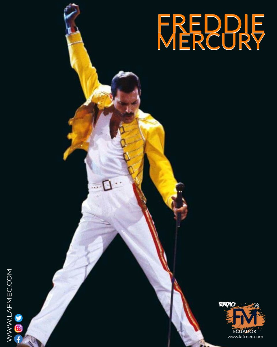#FreddieMercury 

Una de las mejores voces de la historia del rock se marchaba hace 31 años 🎙️

👉lafmec.com 👈