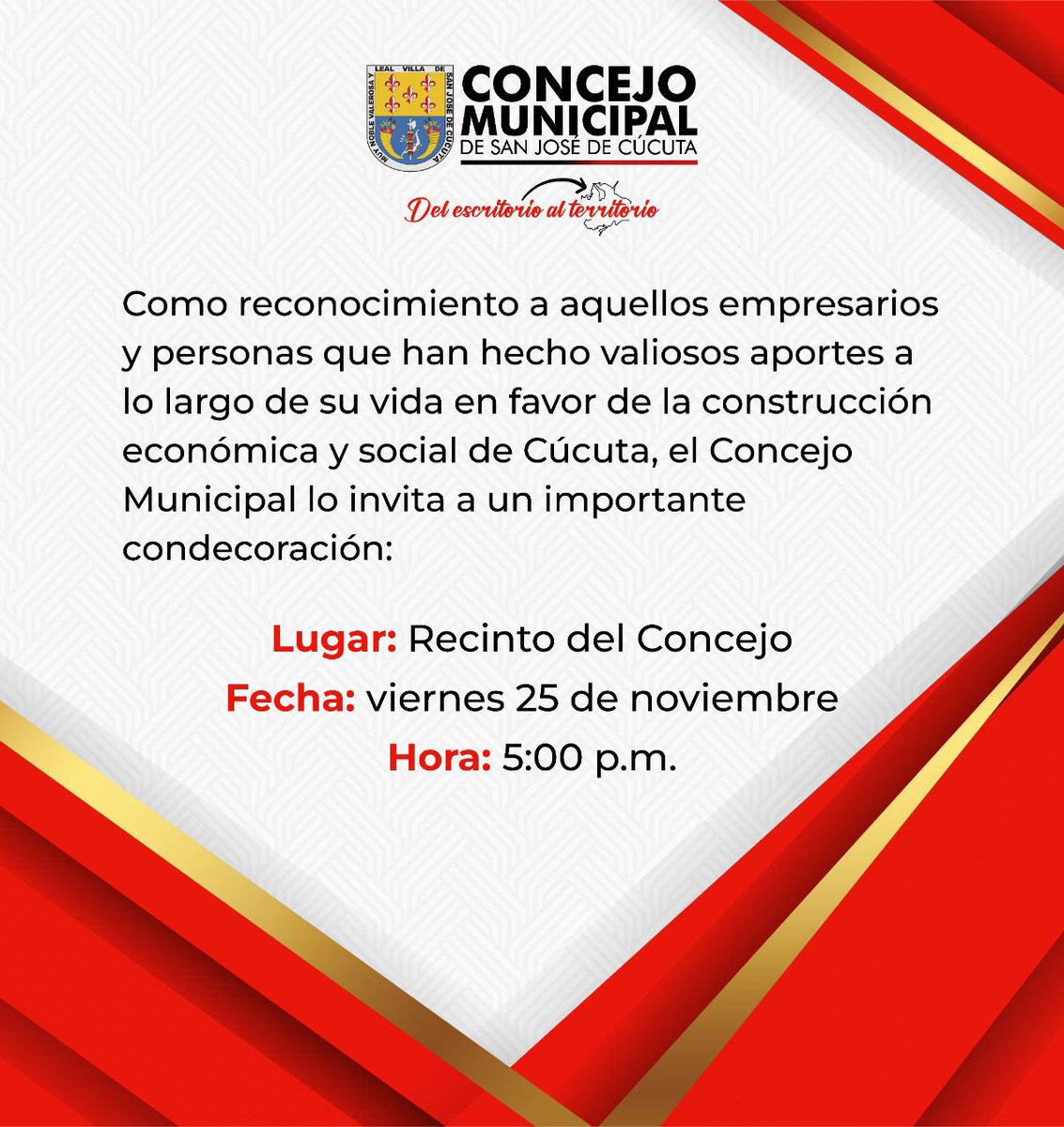Concejo Municipal Cucuta tweet media
