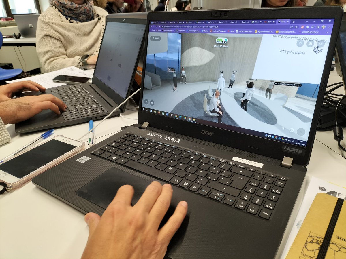 Efi Saltidou (@efi_saltidou) on Twitter photo #Metaverse in #education: what are the benefits and what are the challenges? The participants of the <a href="/fcl_euschoolnet/">Future Classroom Lab by European Schoolnet</a> course experimented with metaverse platforms and joined a reflective discussion about it. #Metaverse in #education: what are the benefits and what are the challenges? The participants of the <a href="/fcl_euschoolnet/">Future Classroom Lab by European Schoolnet</a> course experimented with metaverse platforms and joined a reflective discussion about it.